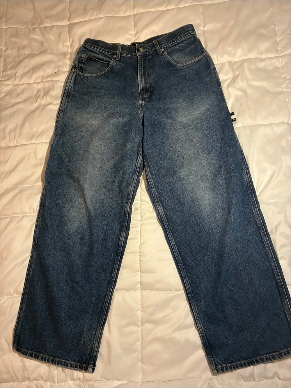 Vintage Y2K Tommy Hilfiger Baggy Carpenter Men's Jeans 31x30
